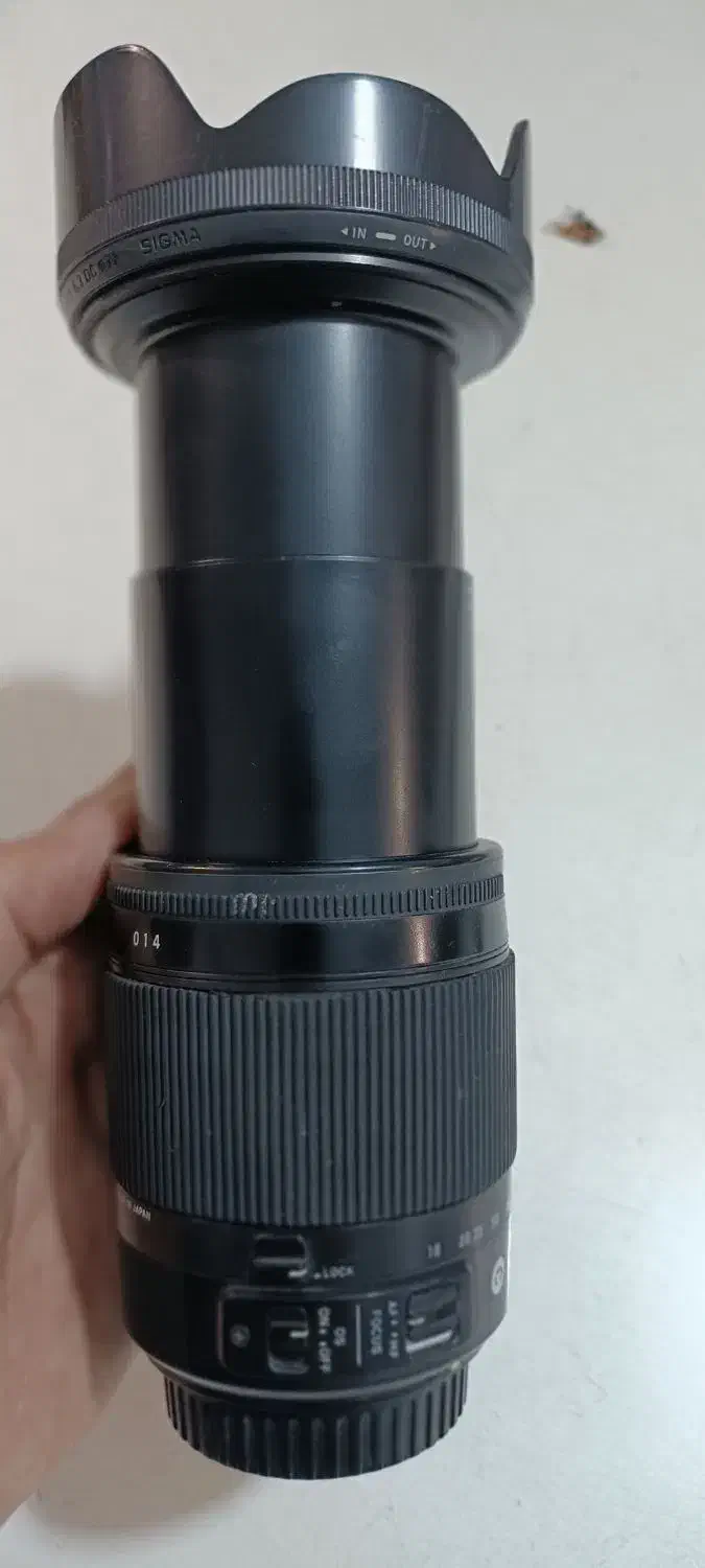 لنز دوربین عکاسی کانن. 18 300 sjgma|دوربین عکاسی و فیلم‌برداری|تبریز, |دیوار