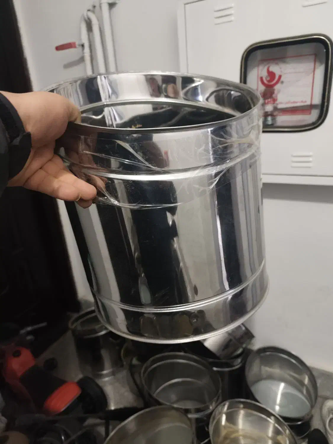 ظرف حبوبات یاجاحبوباتی استیل|ابزارآلات|مشهد, ابوذر|دیوار