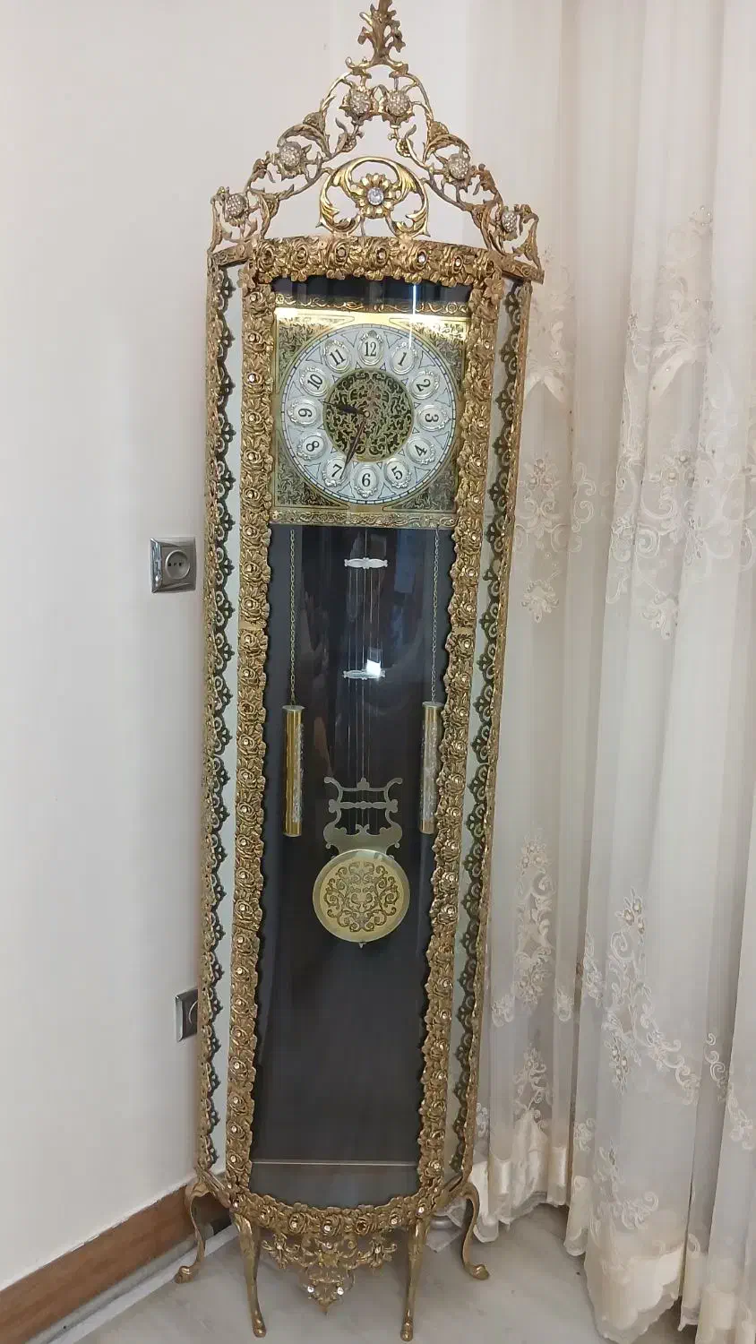 ساعت برنزه ایستاده|ساعت دیواری و تزئینی|خوی, |دیوار