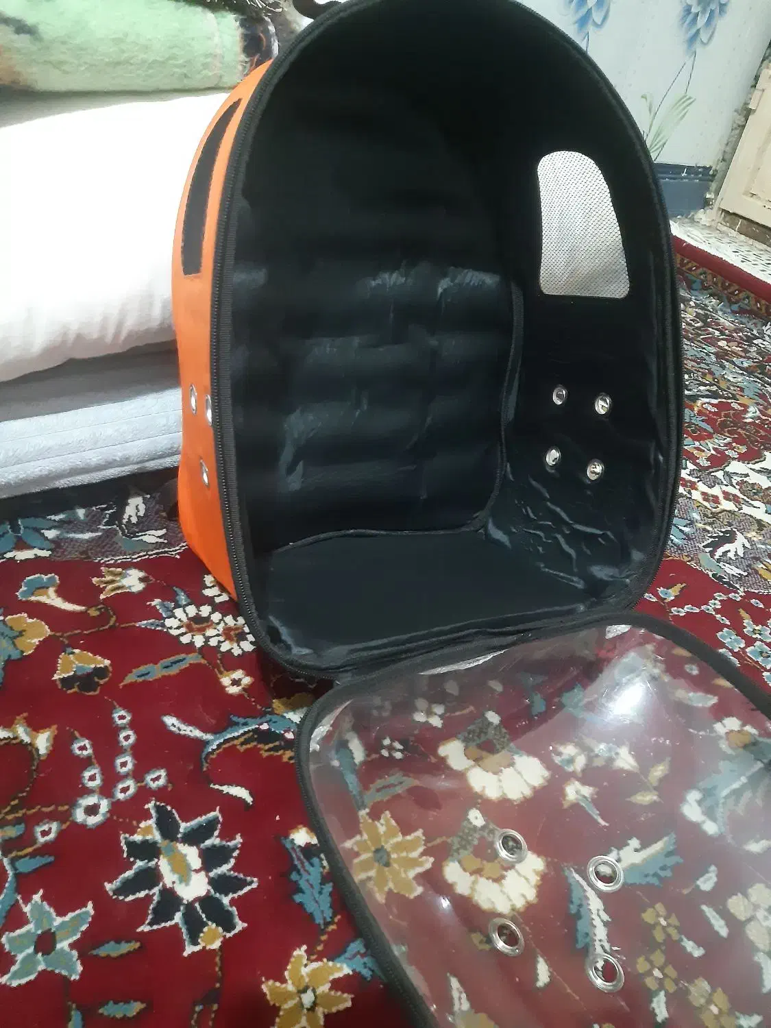 کوله پشتی فضایی برای حمل سگ و گربه|لوازم جانبی حیوانات|یاسوج, |دیوار