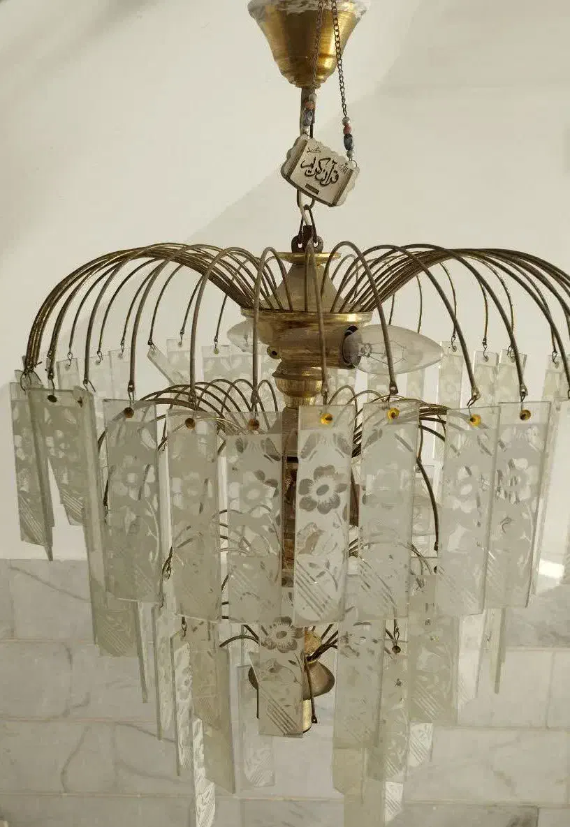 لوستر|لوستر و چراغ آویز|یزد, |دیوار