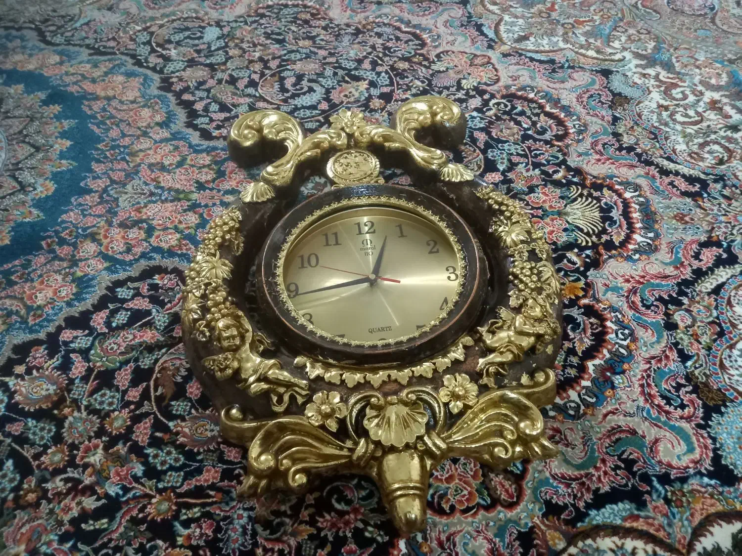 ساعت دیوارچوبی تزینی وحکاکی شده|ساعت دیواری و تزئینی|بروجرد, |دیوار