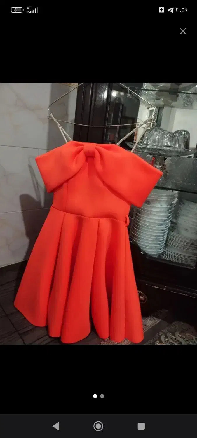 عروسکی دخترانه مجلسی|لباس|اقبالیه, |دیوار