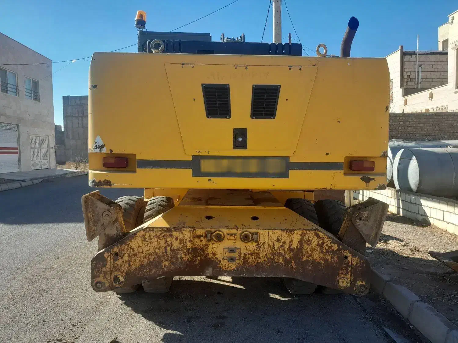 بیل مکانیکی هپکو ۹ سال خواب|خودرو سنگین|جوادآباد, |دیوار