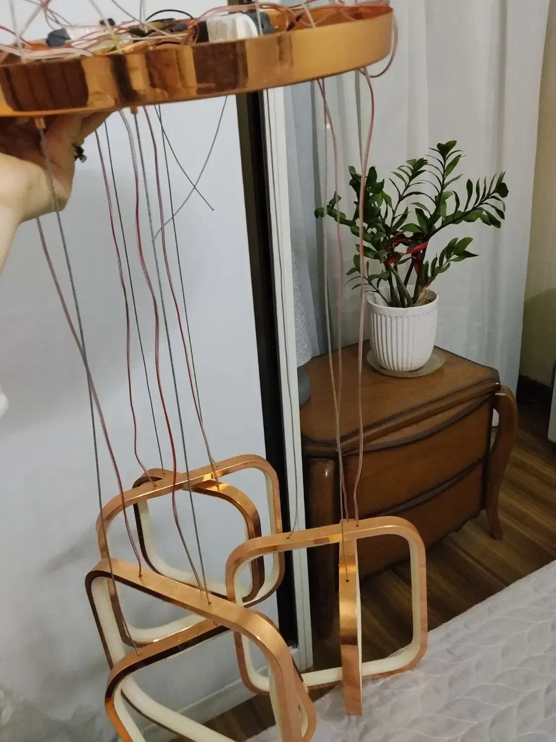 لوستر LED|لوستر و چراغ آویز|کرج, مهرویلا جنوبی|دیوار