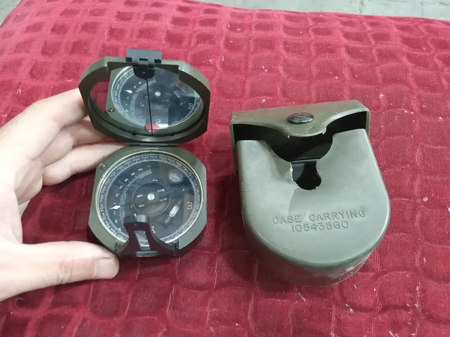 قطب نمای امریکای نو اکبند|کلکسیون اشیاء عتیقه|اصفهان, شاهد|دیوار