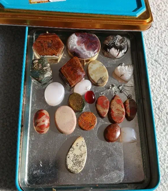 سنگ عقیق شجر و ....|جواهرات|ملکشاهی, |دیوار