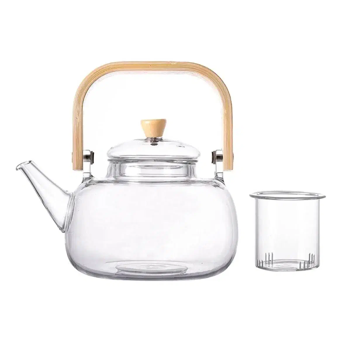 قوری پیرکس به همراه صافی پیرکس|قوری، کتری، قهوه‌ساز دستی|بیرجند, |دیوار