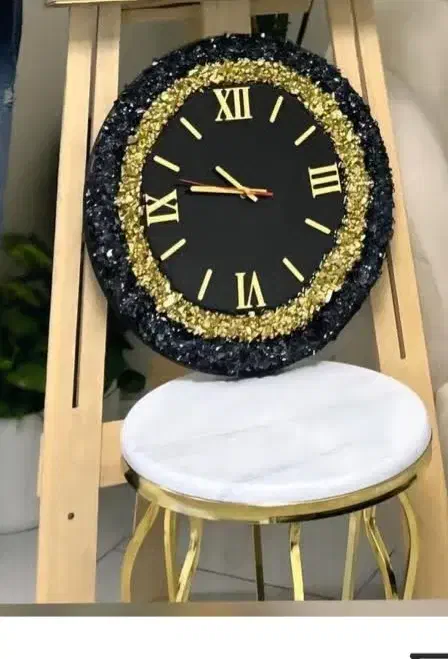 ساعت رزینی جدید|ساعت دیواری و تزئینی|کرمانشاه, |دیوار