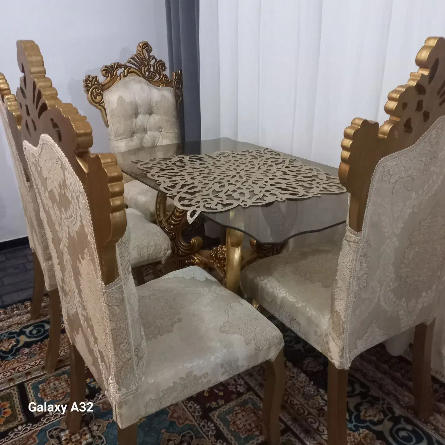 غذاخوری ۴نفره با مبل|مبلمان خانگی و میز عسلی|مشگین شهر, |دیوار