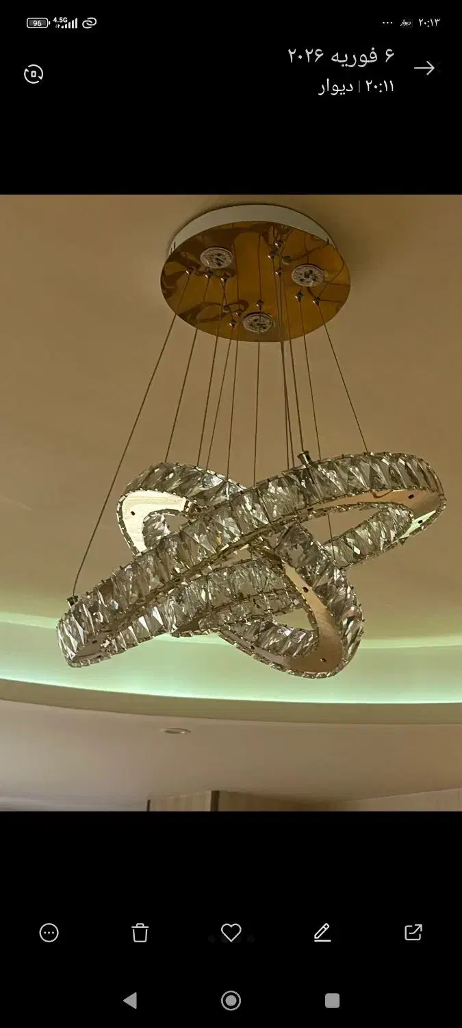 لوستر|لوستر و چراغ آویز|کرج, کمال‌شهر|دیوار