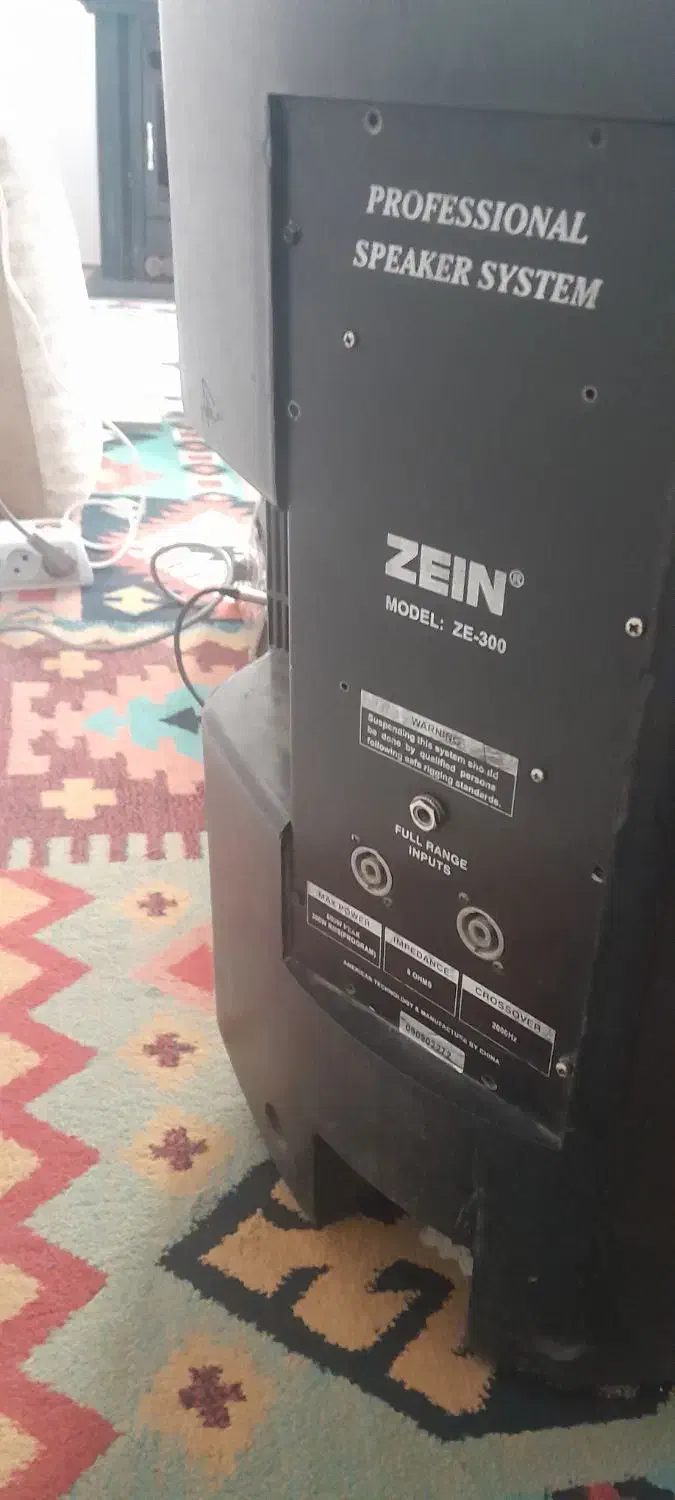 باند ۱۵ اینچ پسیوZEIN|سیستم صوتی خانگی|سنندج, |دیوار