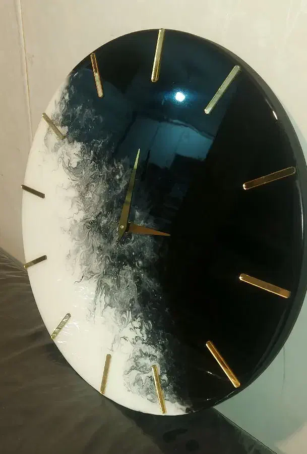 تولید ساعت رزینی|ساعت دیواری و تزئینی|شهرضا, |دیوار