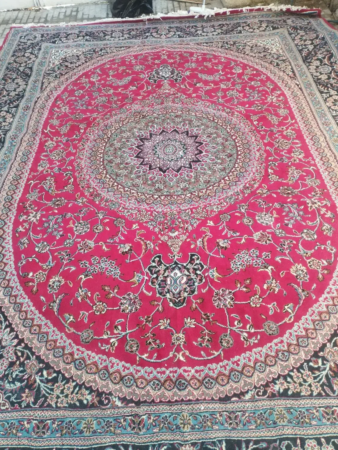 فرش پانصد شانه|فرش|ایلام, |دیوار