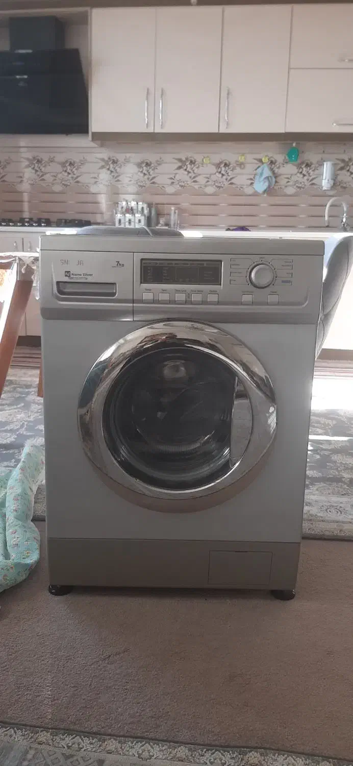 ماشین لباسشویی اسنوا ۷ کیلو در نو|ماشین لباسشویی و خشک‌کن لباس|اردبیل, |دیوار