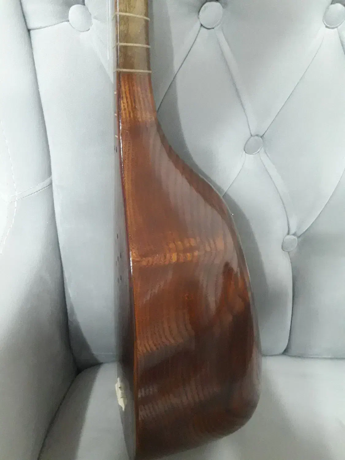 تنبور کاسه ای کاسه توت دسته گردو ۱۷پرده|سازهای سنتی|اندیشه, اندیشه فاز ۳|دیوار