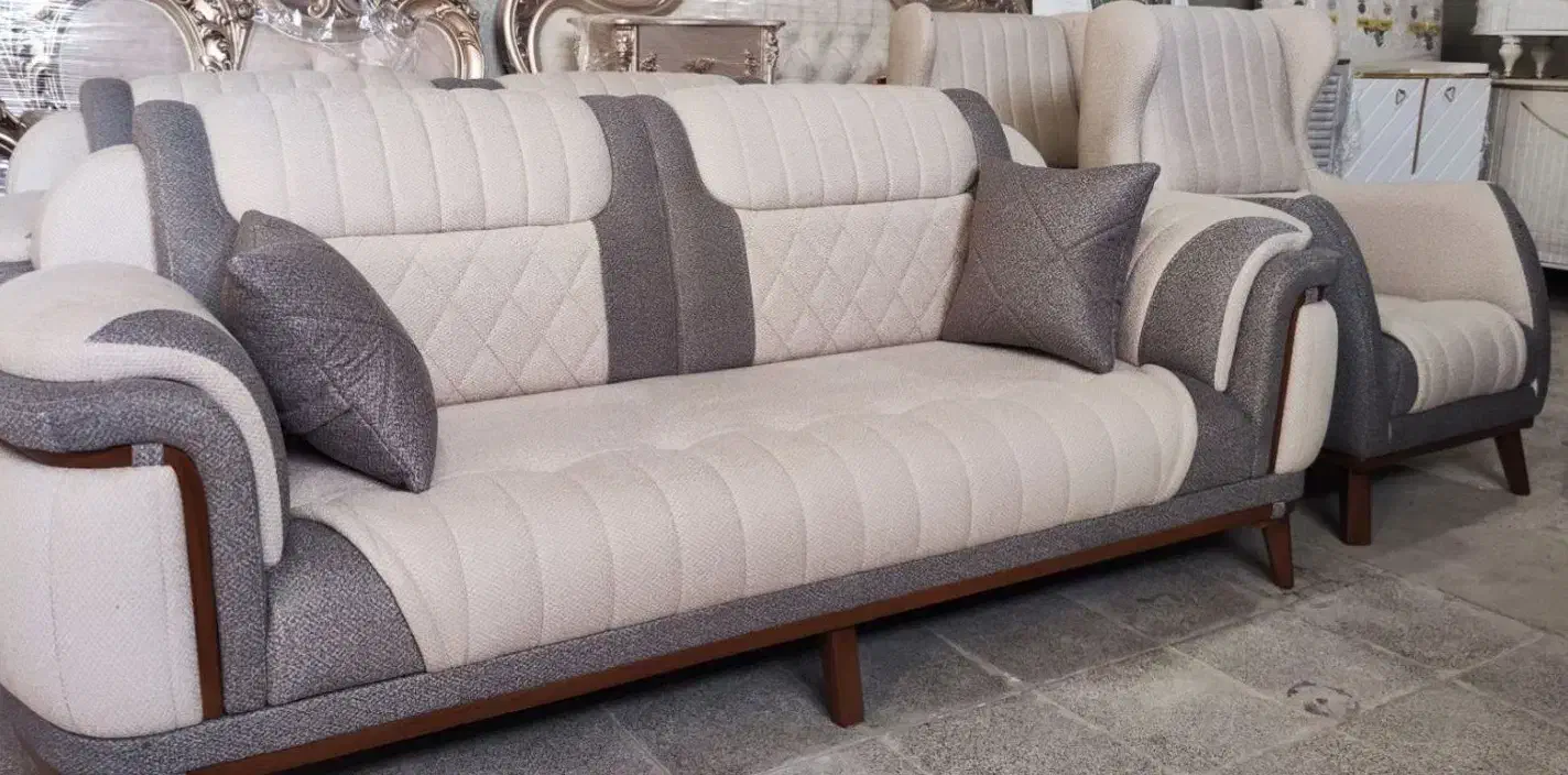 مبل تدی oh xyb+ .مبلمان تدی مبل چستر8نفره ))|مبلمان خانگی و میز عسلی|ارومیه, |دیوار