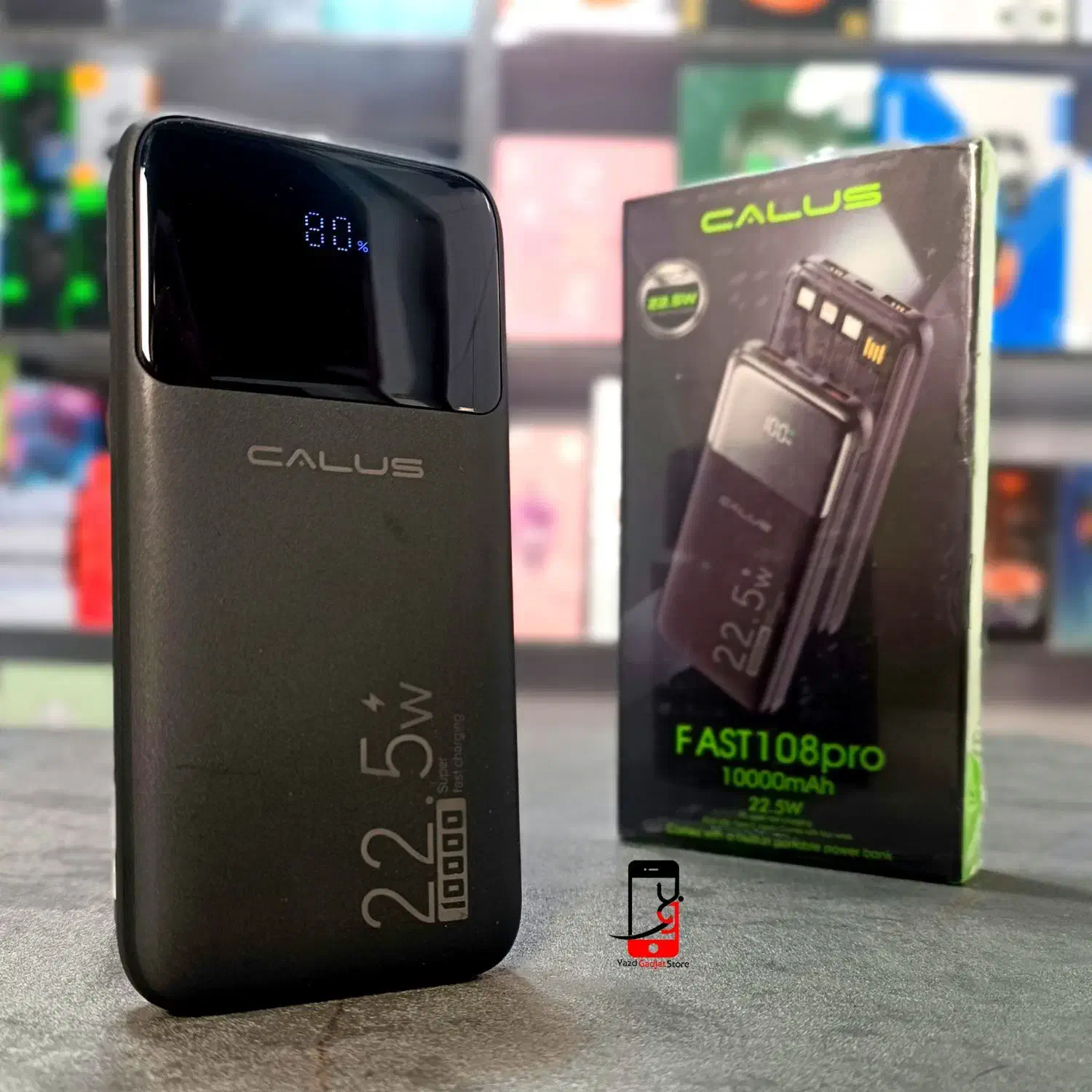 پاوربانک 10000/سوپرفست/4کابل همراه/CALUS/گارانتی|لوازم جانبی موبایل و تبلت|یزد, |دیوار