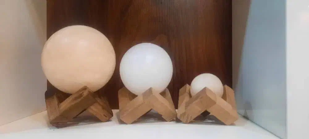 آباژور سنگ نمک چراغداربرقی|چراغ خواب و آباژور|پردیس, فاز ۱۱|دیوار