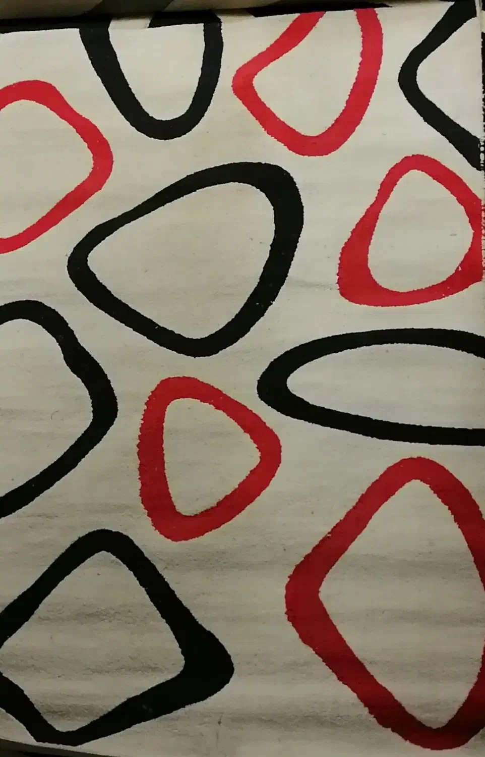 فرش فانتزی گل برجسته|فرش|تهران, راه آهن|دیوار