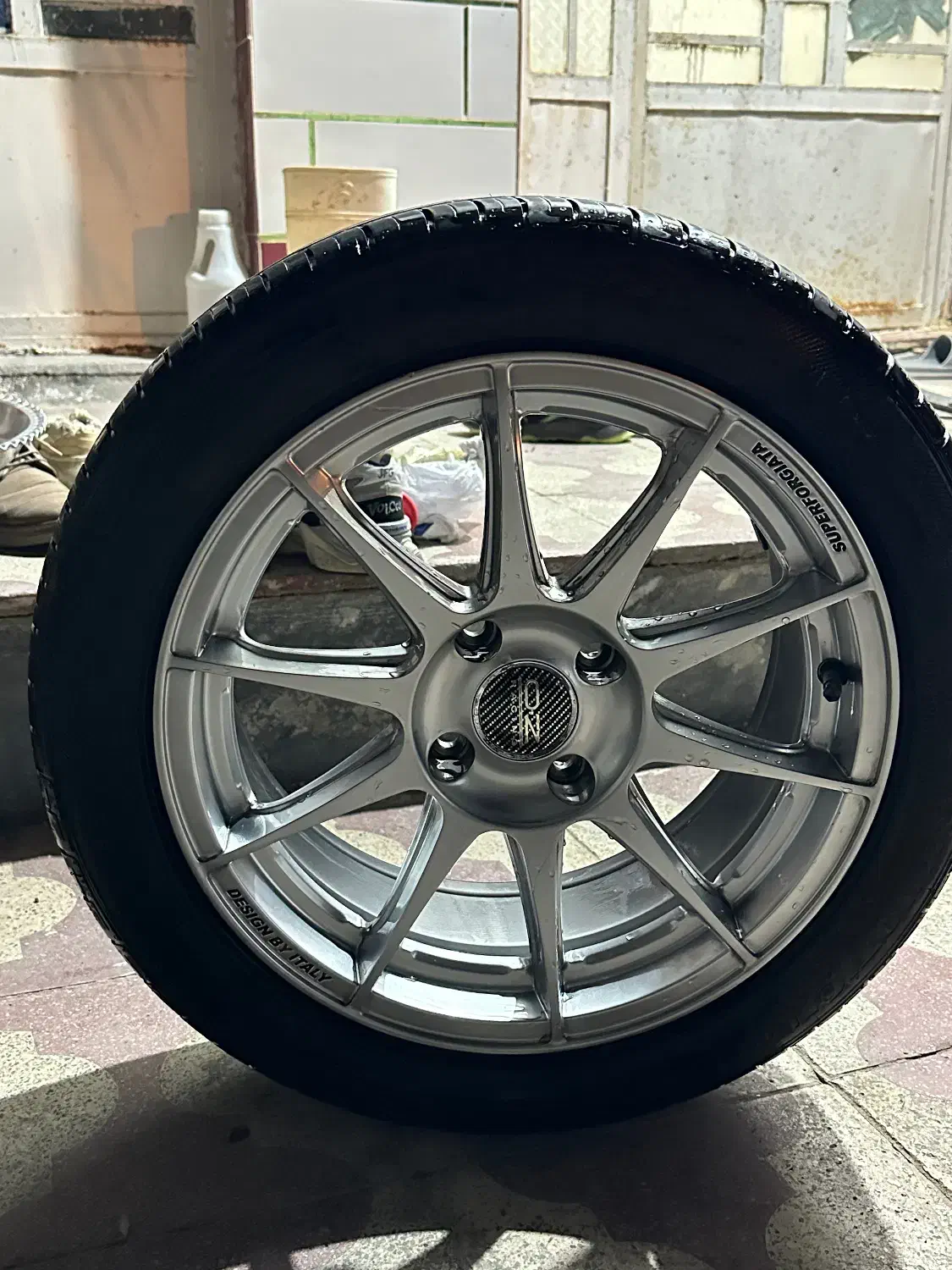 رینگ و لاستیک oz ultralega سایز ۱۶|قطعات یدکی و لوازم جانبی|بندر ماهشهر, |دیوار