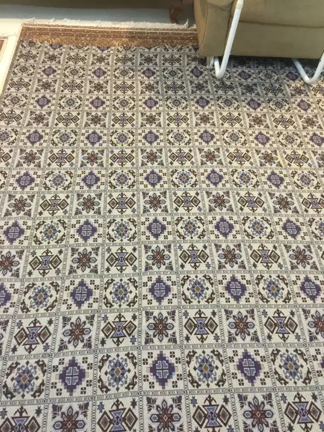 یک جفت روفرشی نو،سایزمناسب فرش ۶متری.۲/۳|روفرشی|قزوین, |دیوار