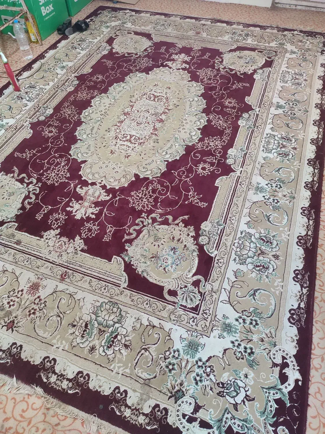 قالی 9متری سالم در حد نو‌|فرش|اهواز, شهدای انتظامی|دیوار