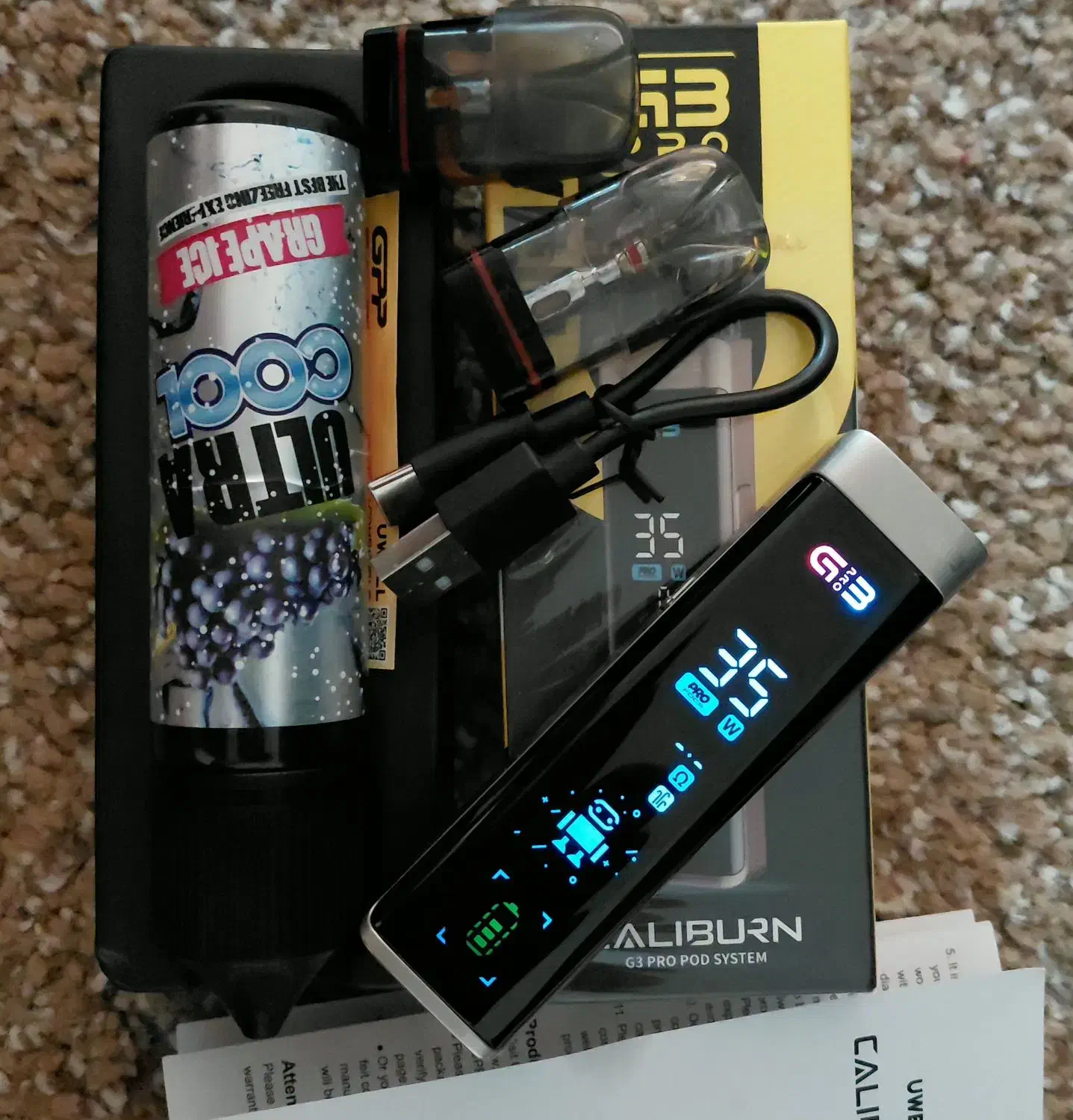 پاد UWELL CALIBURN G3 pro|زیورآلات و اکسسوری|بندر امام خمینی, |دیوار