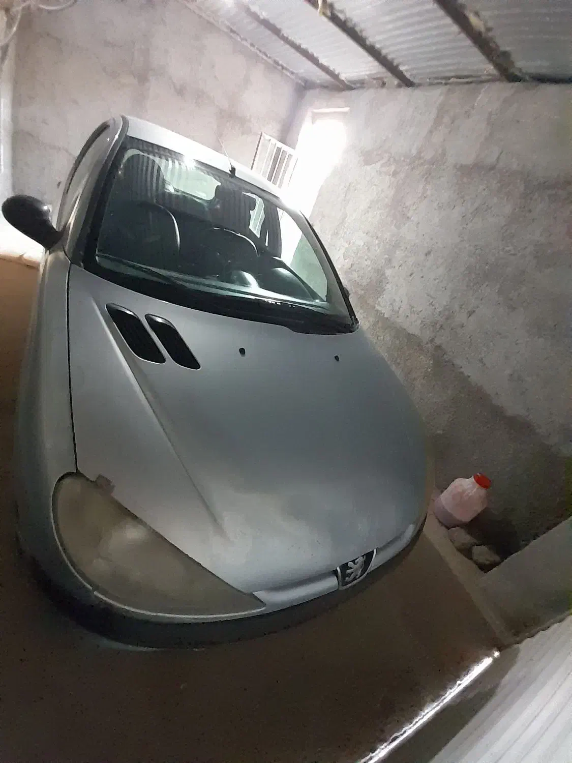 ۲۰۶ تمیز نقره آبی تیپ ۲ تمیز وسالم معاوضه۱۳۲ و۱۱۱|خودرو سواری و وانت|قوچان, |دیوار