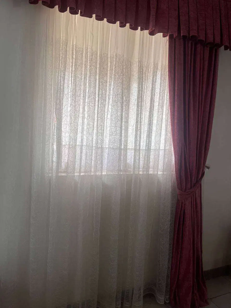 پرده پذیرایی|پرده، رانر، رومیزی|فومن, |دیوار