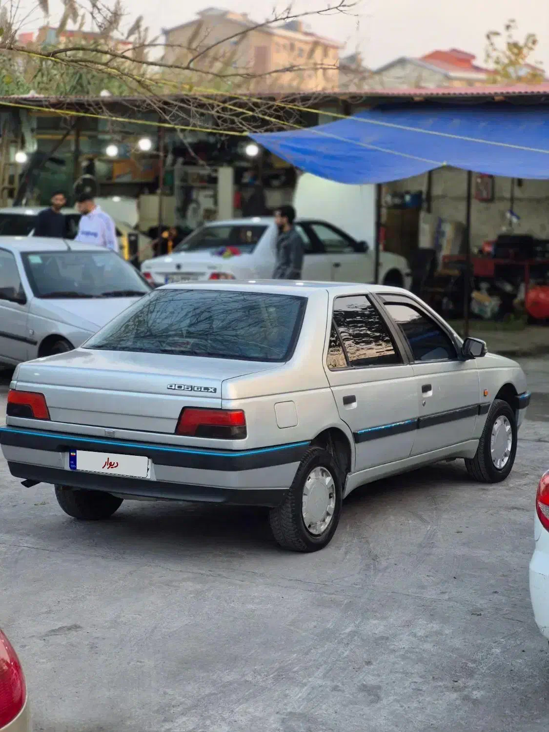 پژو 405 مدل 86 دوگانه گاز سوز شرکتی|خودرو سواری و وانت|رشت, یخسازی|دیوار