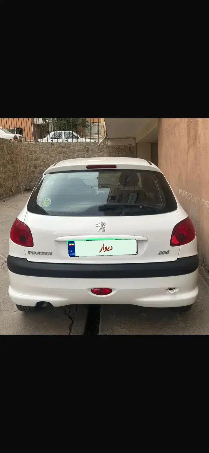 فروش ۲۰۶ تیپ ۲ مدل ۱۴۰۱|خودرو سواری و وانت|رباط‌کریم, رباط‌کریم|دیوار