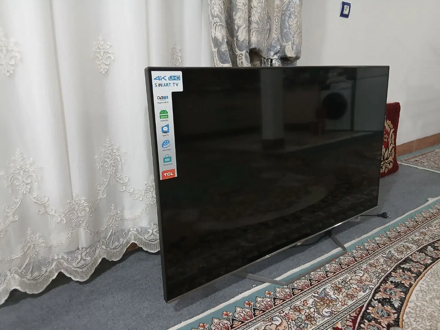 تلوزیون  55 اینچ 4k سه بُعدی.مارک TCL|تلویزیون و پروژکتور|فاضل آباد, |دیوار