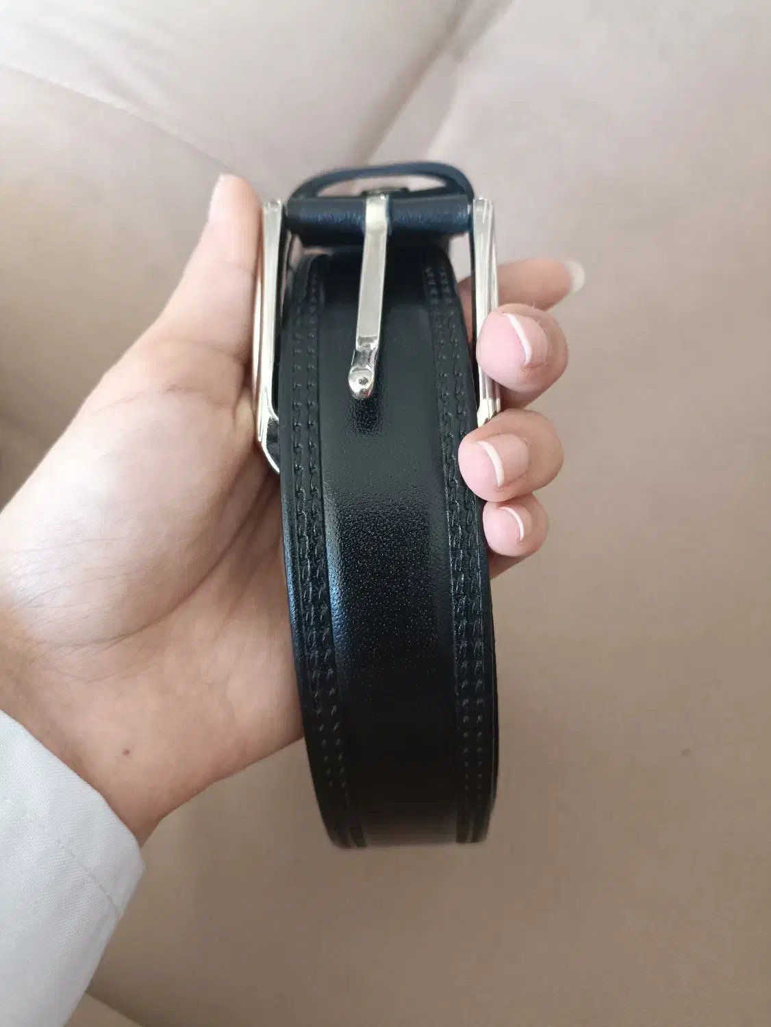 کمربند مردانه چرم طبیعی|کیف، کفش، کمربند|سمنان, |دیوار