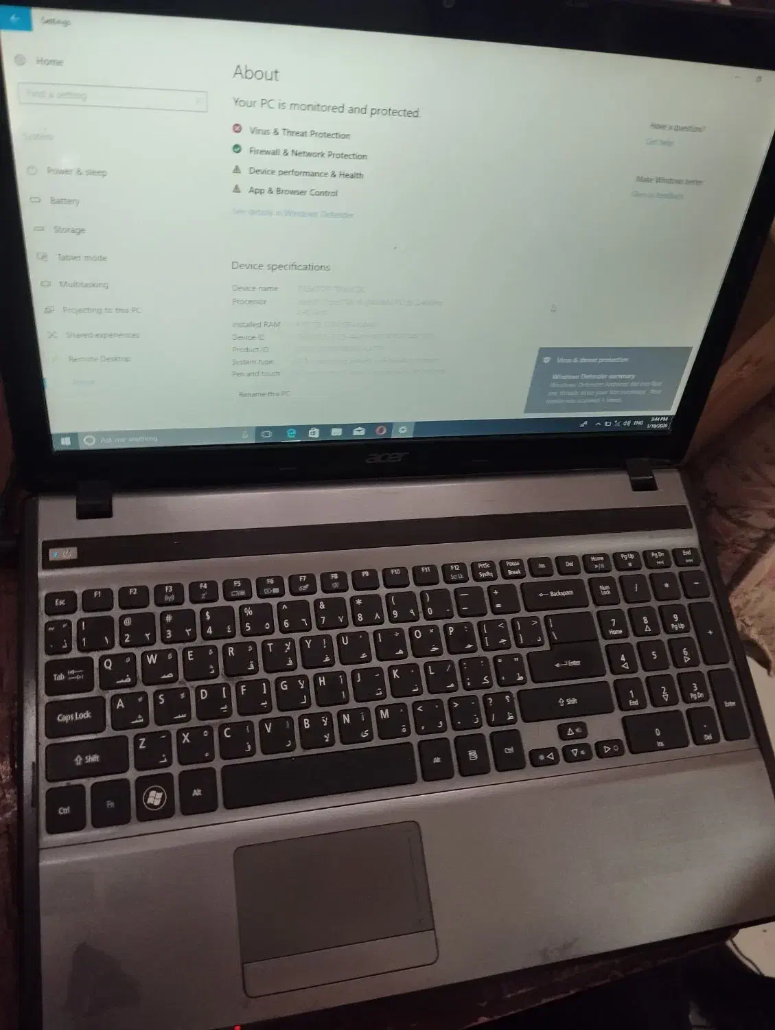 لپ تاپ aser|رایانه همراه|ارومیه, |دیوار