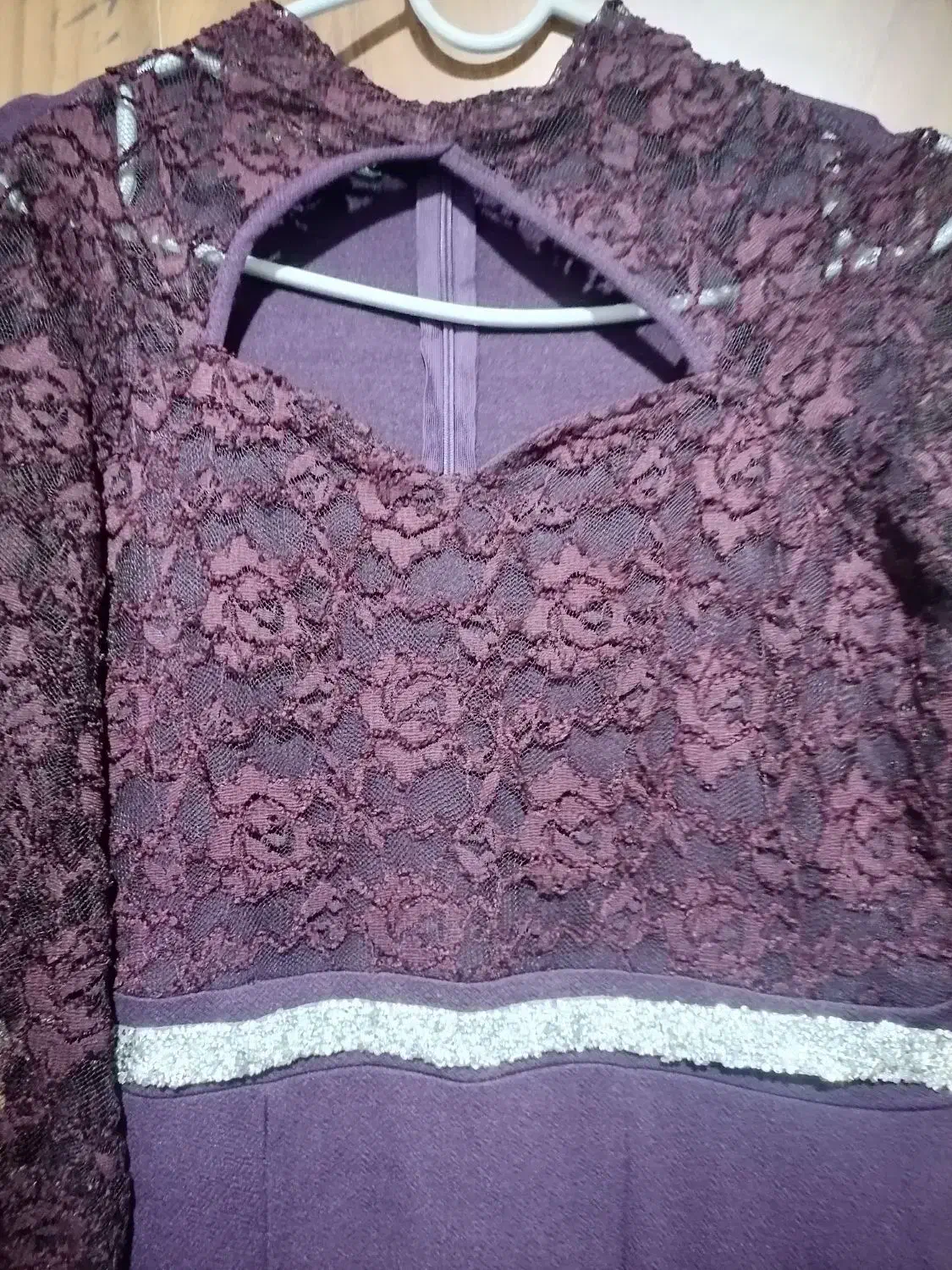 لباس مجلسی بلند ماکسی از سایز40 تا 44 میخوره|لباس|سیاهکل, |دیوار