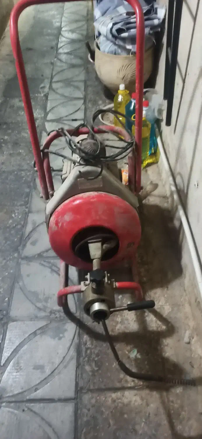 فنرزن‌لوله باز کن برقی|ابزارآلات|شیراز, کوزه گری|دیوار