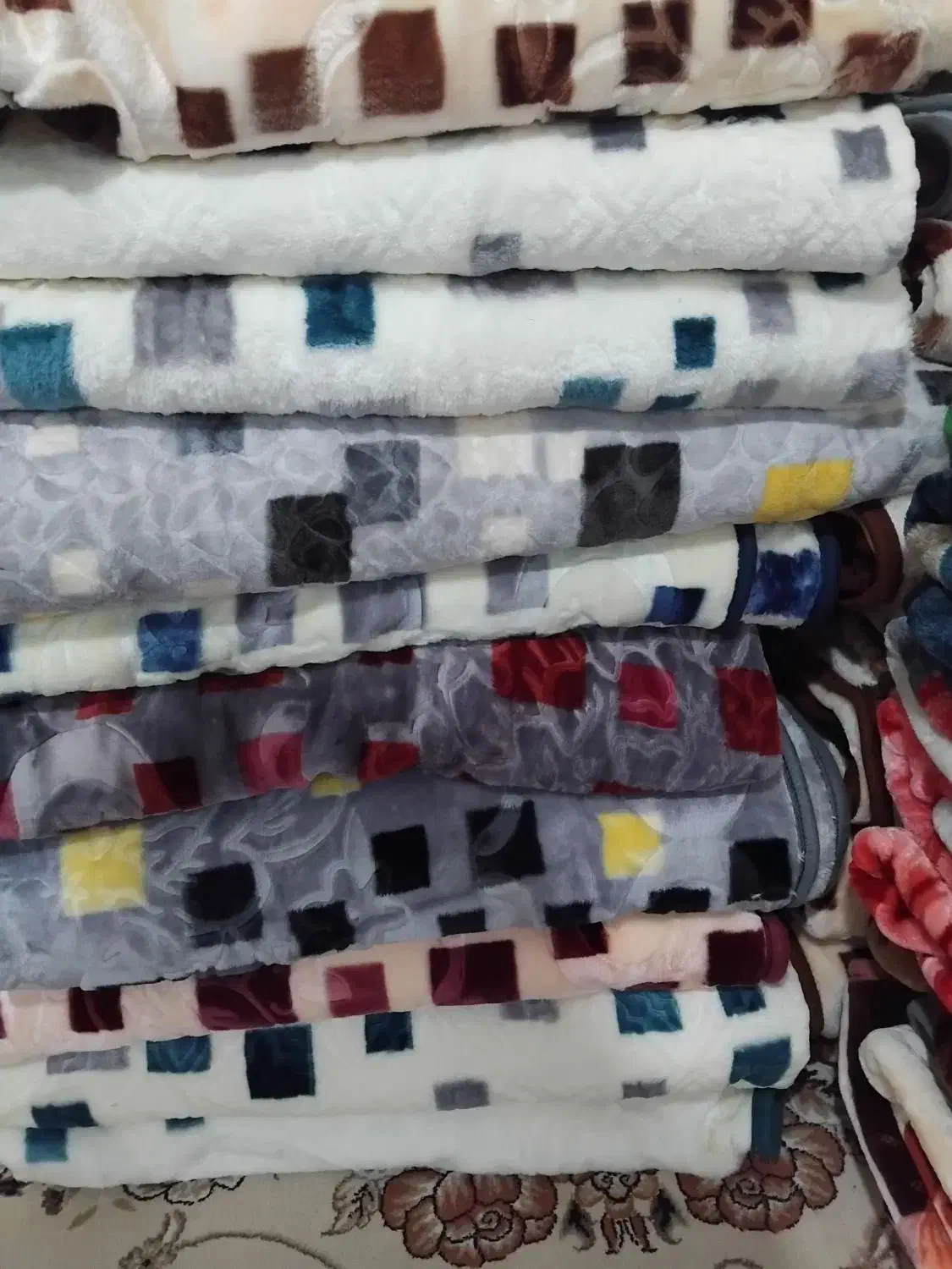 پتوی گلبافت یکنفره|رختخواب، بالش، پتو|سنقر, |دیوار