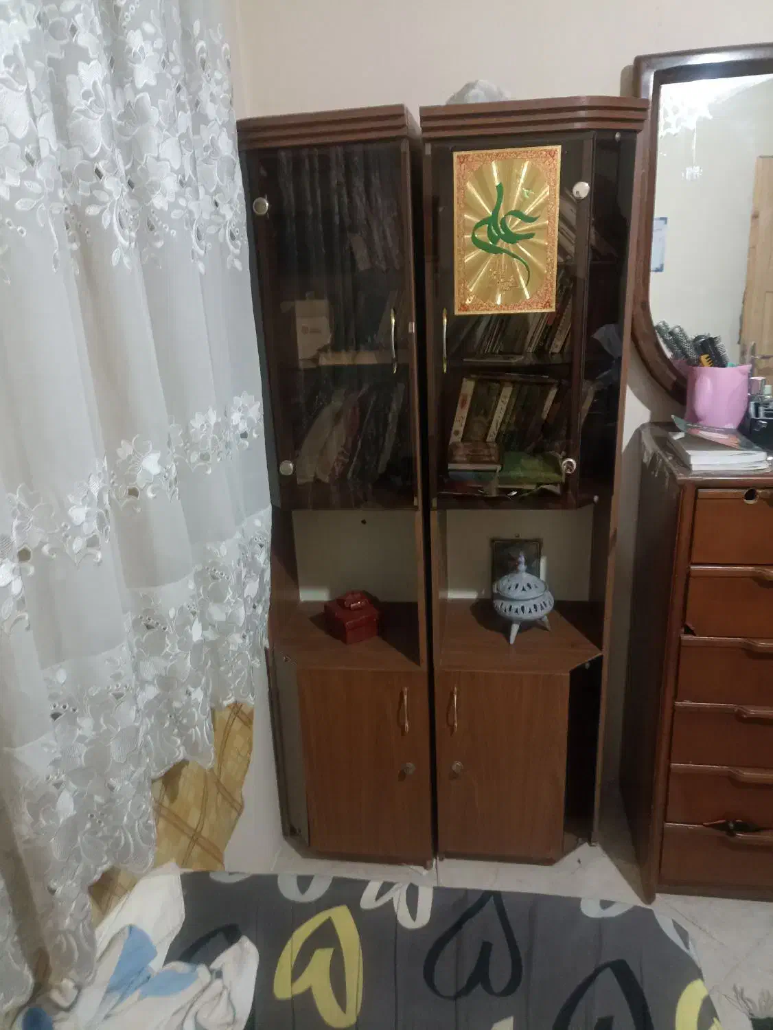 قفسه کتاب|کتابخانه، شلف، قفسه‌های دیواری|مشهد, سمزقند|دیوار