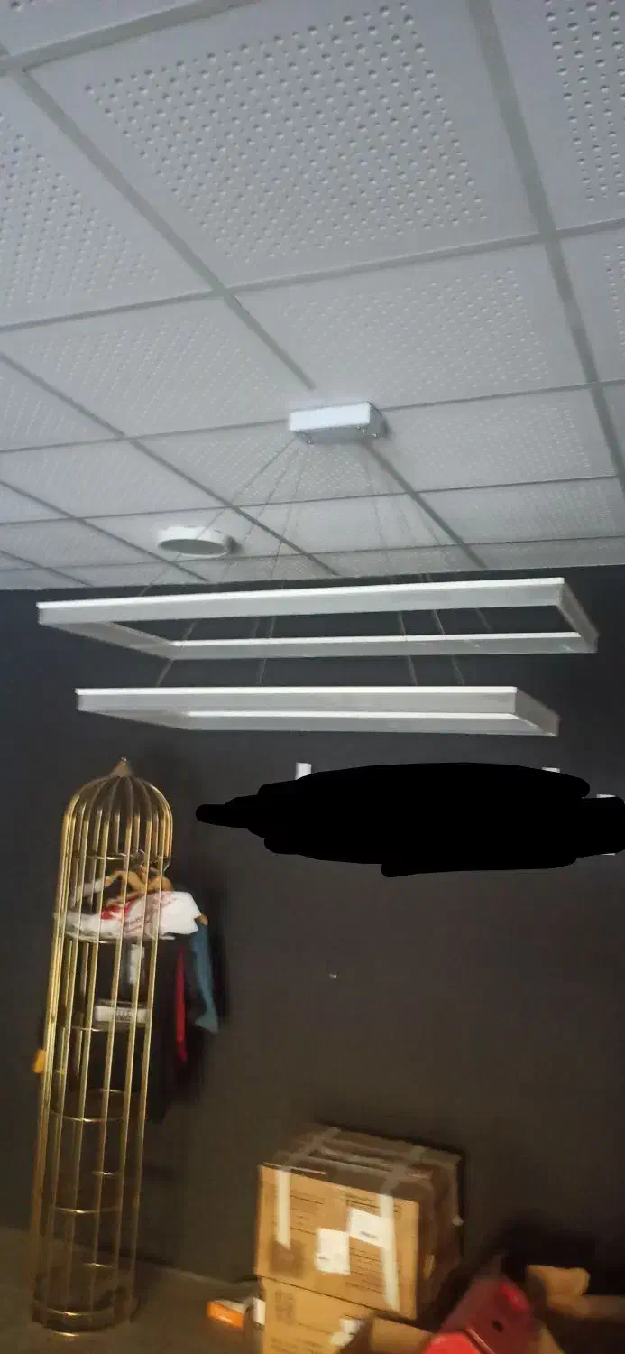 لوستر پلکسی، دو طبقه ۱۲۰ سانتی|لوستر و چراغ آویز|ایلام, |دیوار