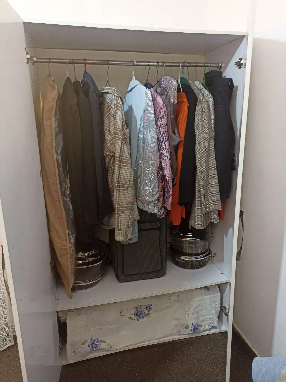 کمد آویزلباس|جاکفشی، کمد، دراور|آزادشهر, |دیوار