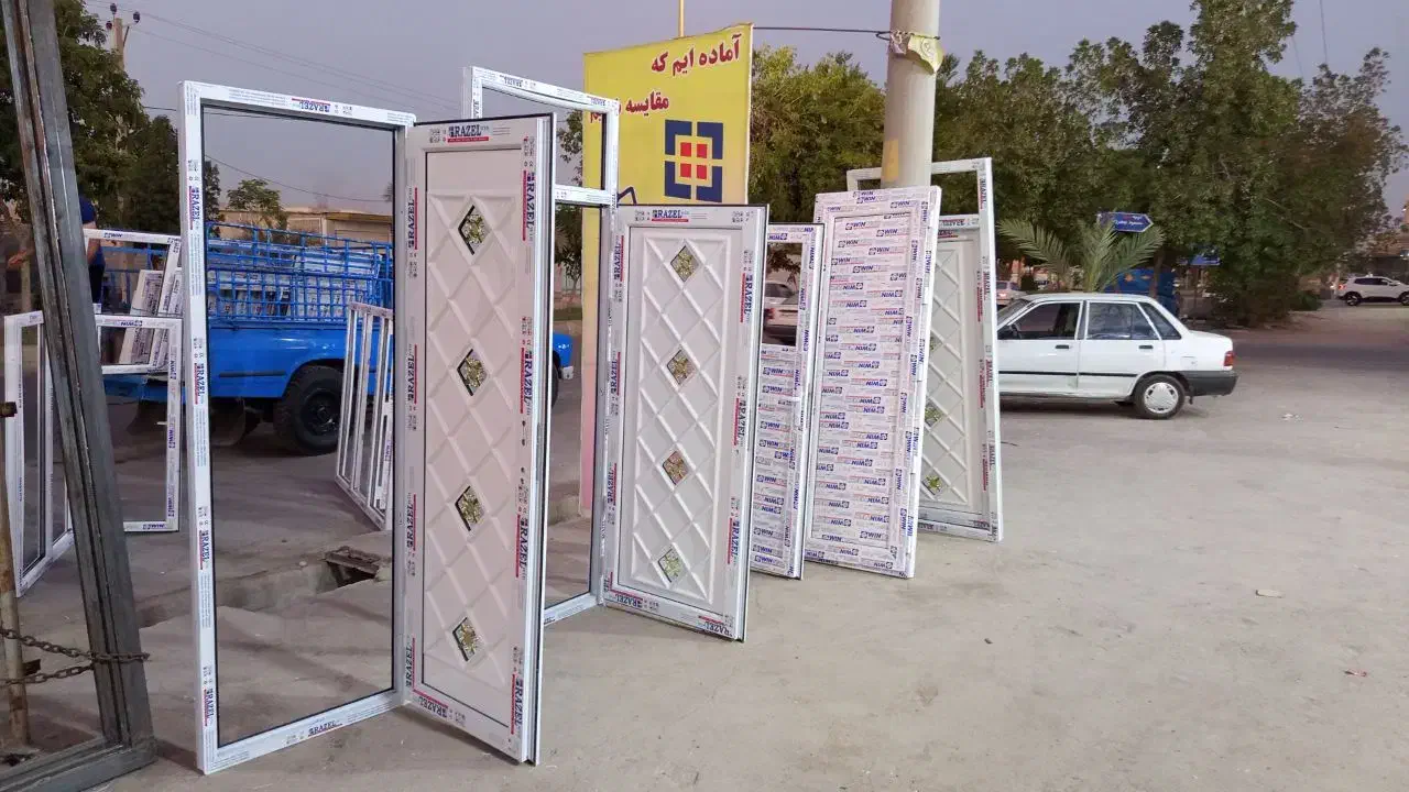 درب و پنجره دوجداره درب ضدسرقت و توری کشویی اقساط|مصالح و تجهیزات ساختمان|گتوند, |دیوار