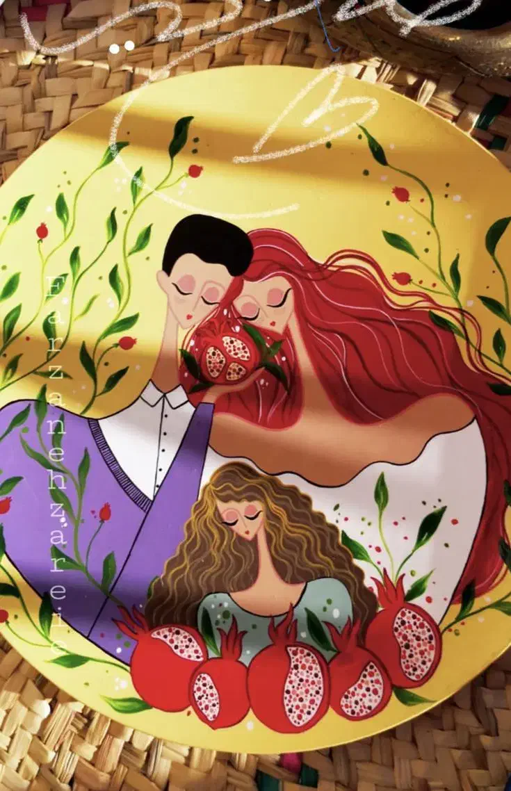 دختر یلدا|ظروف سرو و پذیرایی|ارومیه, |دیوار