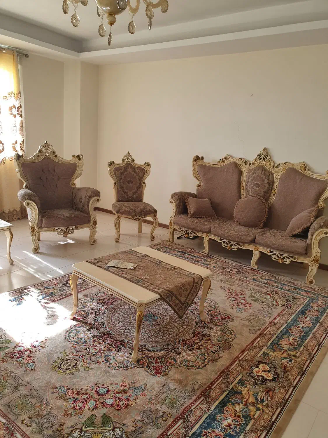 مبل استیل با میز نهار خوری|مبلمان خانگی و میز عسلی|تهران, بوستان چیتگر|دیوار