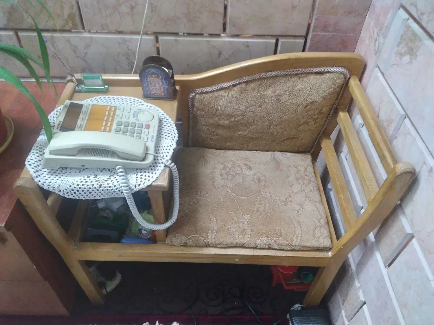 میز تلفن چوبی|میز تلفن|خمینی‌شهر, |دیوار