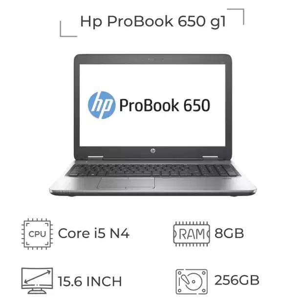لپتاپ HP ProBook رم 8 هارد 256 SSD|رایانه همراه|شیراز, فرگاز|دیوار