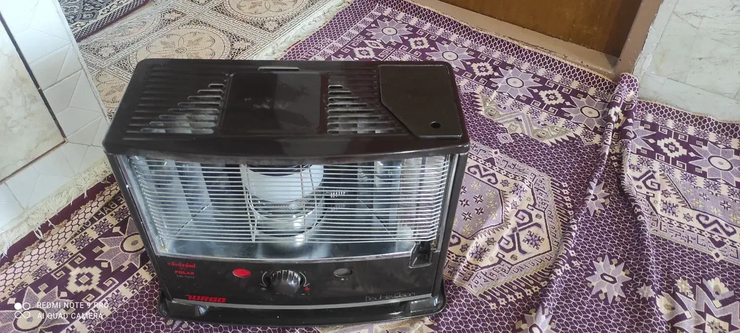 بخاری نفتی اصل ژاپنی در حد نو|بخاری، هیتر، شومینه|شیدا, |دیوار