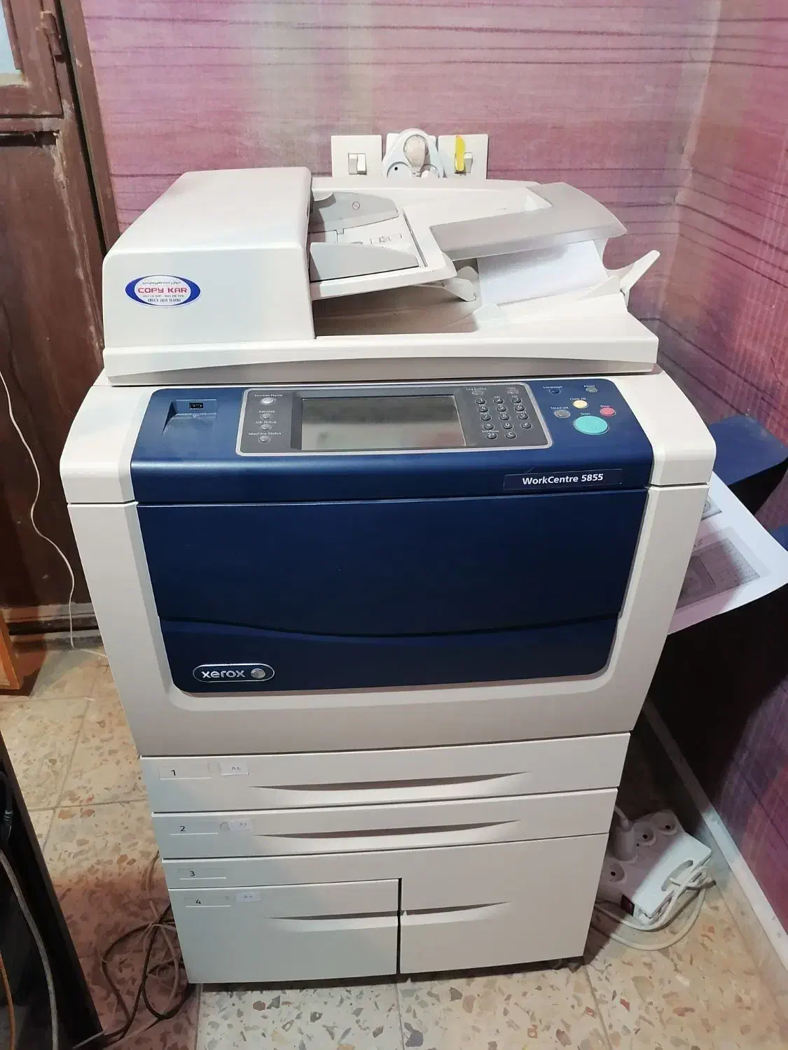 فروش دستگاه زیراکس مدل Work Centre 5855|پرینتر، اسکنر، کپی، فکس|زرند, |دیوار