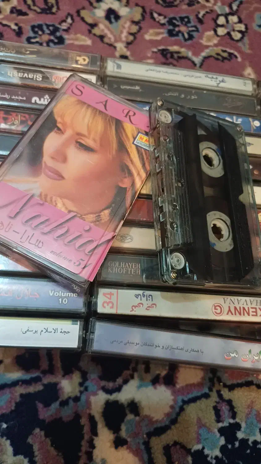 ۳۲ عدد نوار کاست ارشادی|فیلم و موسیقی|مراغه, |دیوار