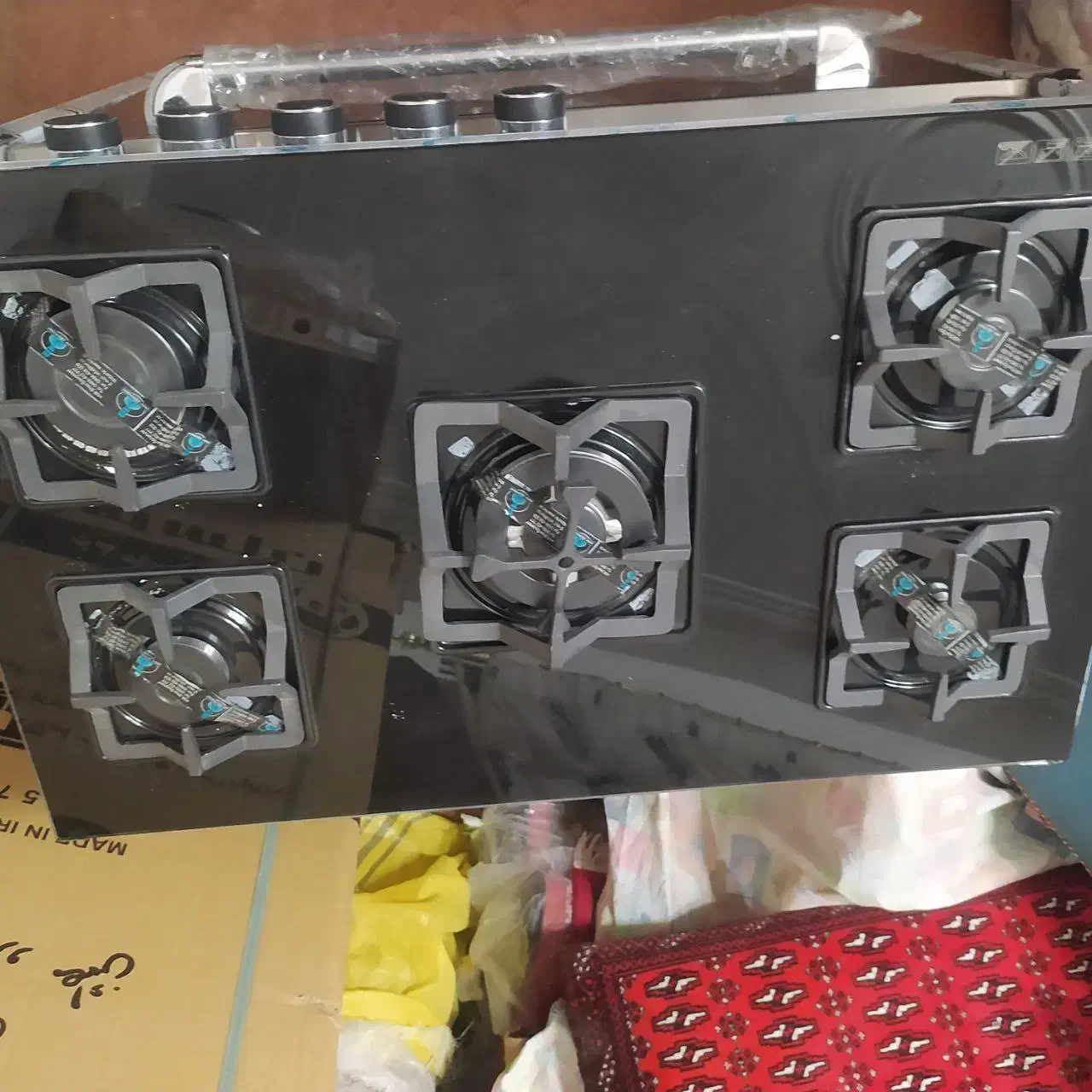 گاز ۵شعله نو|اجاق گاز و لوازم برقی پختوپز|بیرجند, |دیوار